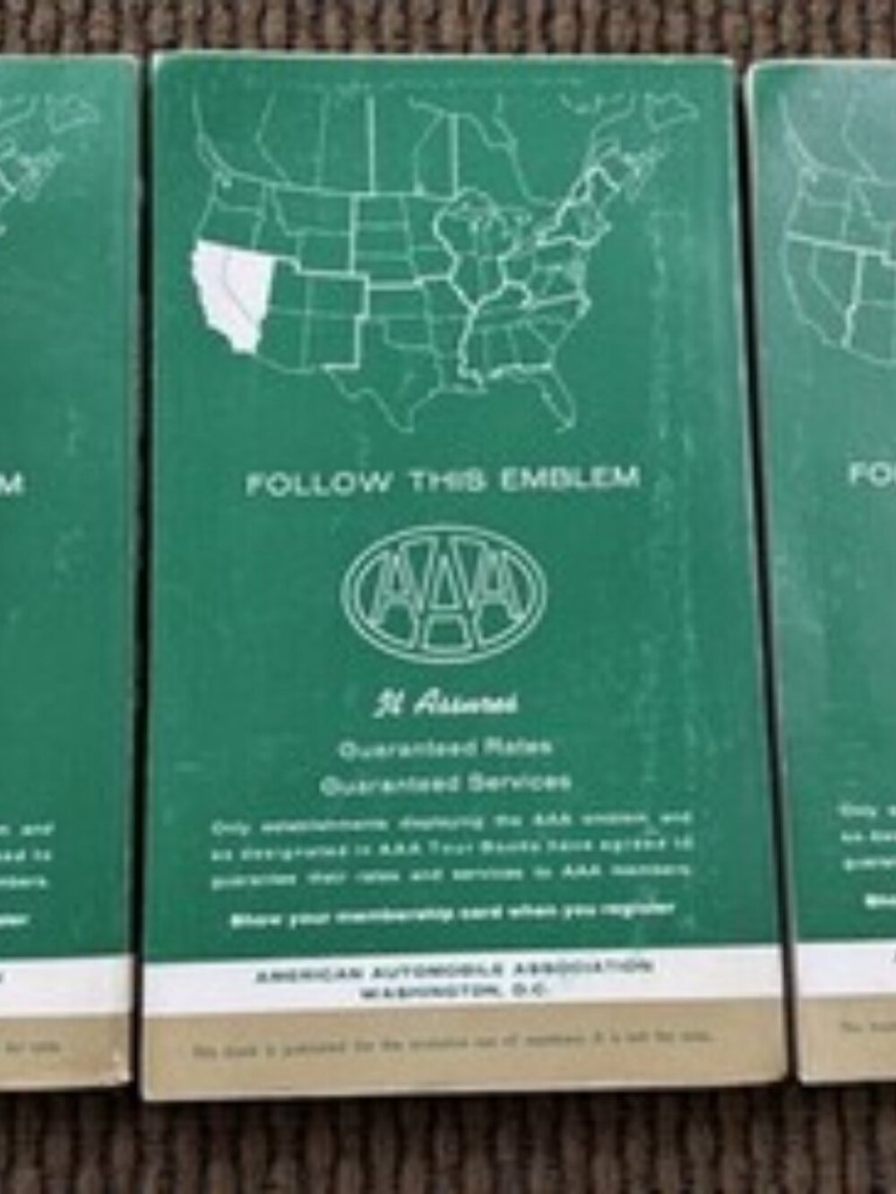 1967-1968 VINTAGE AAA Tour Books Lot of 3 - N. Central, Southwestern, Cal.-Nev - Picture 2 of 5